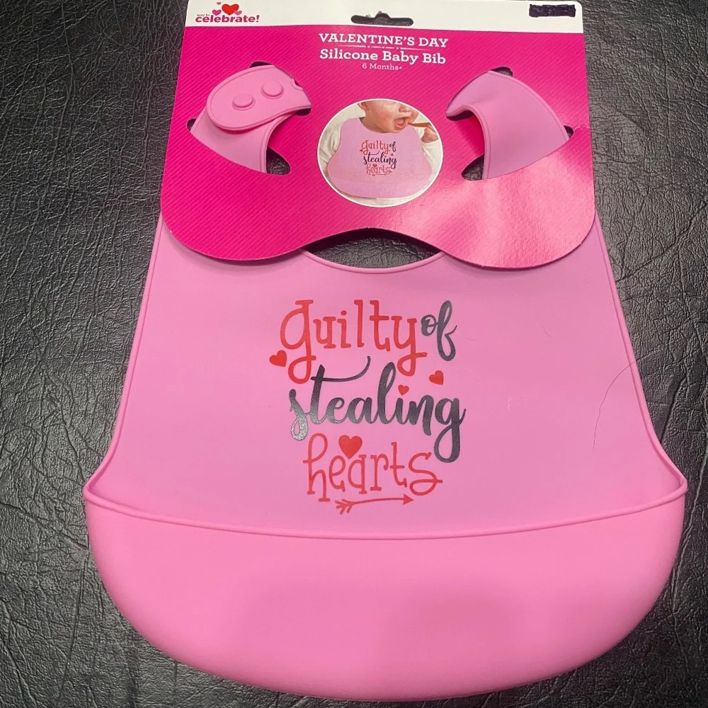 Silicone Baby Bib - 6 months +